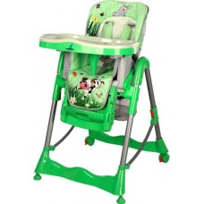 Стульчик для кормления Caretero Magnus Fun Green Стульчик для кормления Caretero Magnus Fun Green